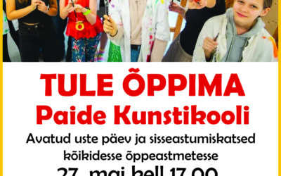 Avatud uste päev ja sisseastumiskatsed 27. mai 2025 kell 17.00