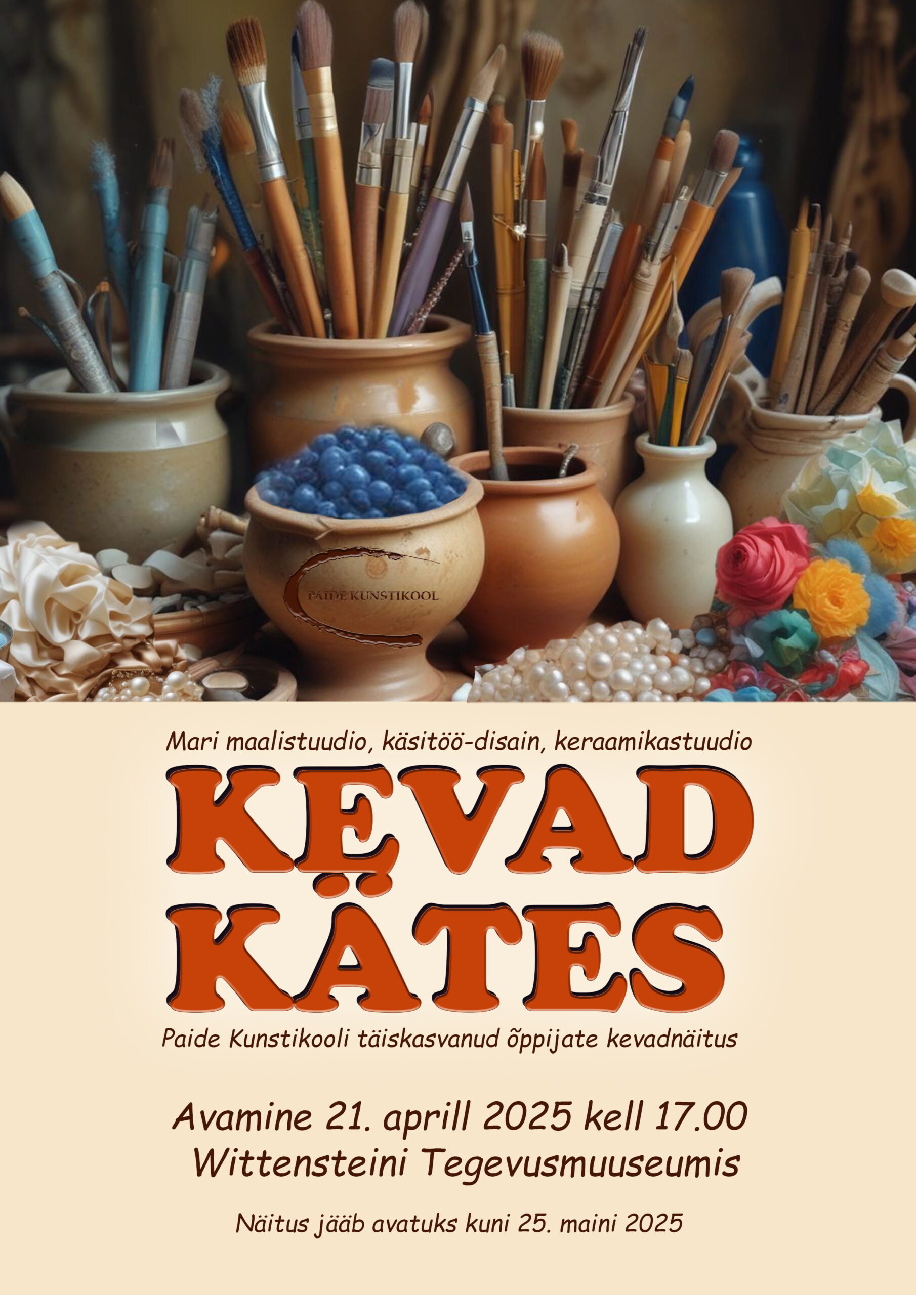 Näitus Kevad kätes Paide Kunstikool