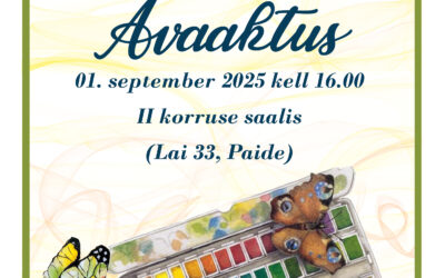 Avaaktus 01. septembril kell 16.00